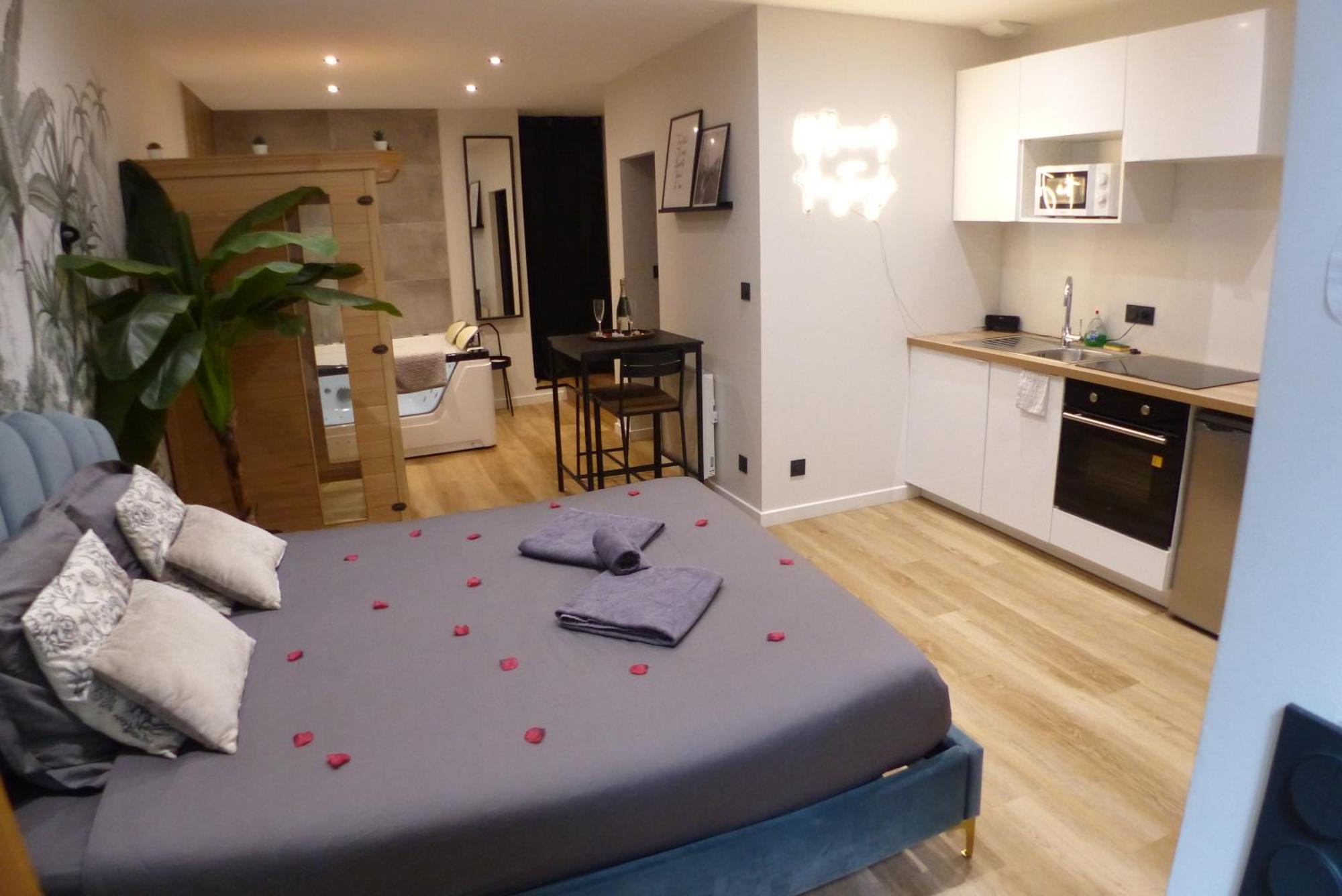 Appartement Balneotherapie Et Sauna Hyper Centre Nantes Exterior foto